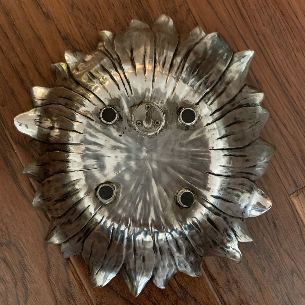 2 Piece Floral Metal Wall Décor Set - Picture 2 of 4